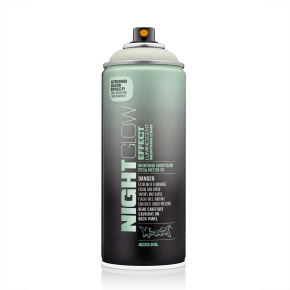 Фарба аерозольна Montana з люмінісцентним ефектом Night Glow NG1000 Зелений (Green) 400 мл