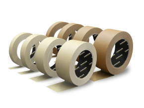 Малярна стрічка 48мм*50м 90°С коричнева