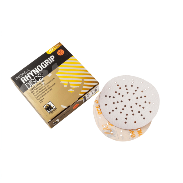 Круг шлифовальный  на 57 отверстий  150мм зерно P 1500 HT Line Ultravent (пачка - 50 шт) Indasa