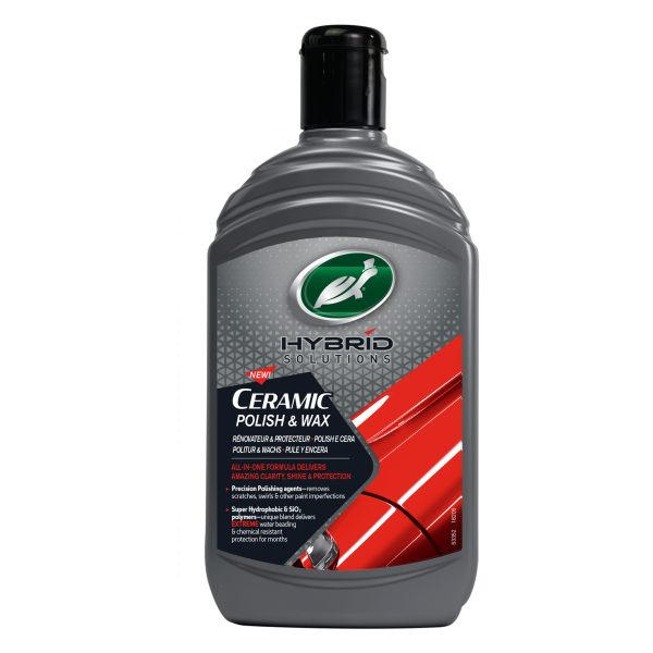 Поліроль-реставратор кузова з керамікою Turtle Wax HS Ceramic Polish-n-Wax 500 мл