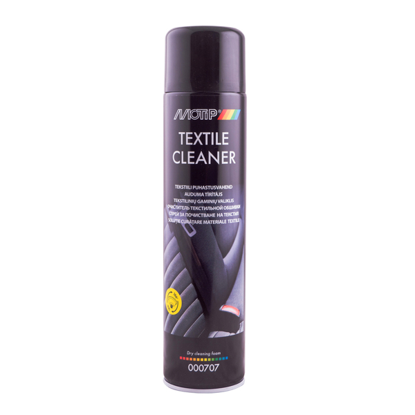 Очисник текстильної оббивки пінний аерозольний Motip Black Line 600 мл