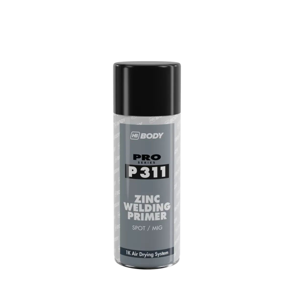 Body Spray Zinc Primer грунт з цинком для зварювання, чорний 400мл