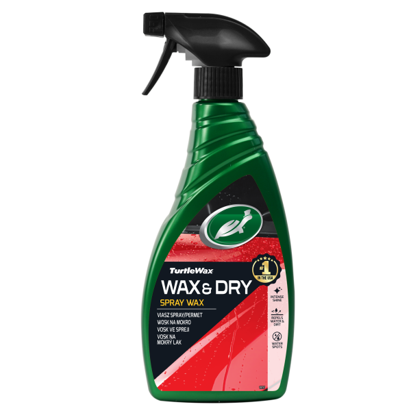 Поліроль для вологого кузова Turtle Wax Wax-n-Dry 500 мл