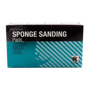 Односторонні абразивні спонжі на піноматеріалі зерно Р120-180 MEDIUM Indasa (пачка 20шт.)