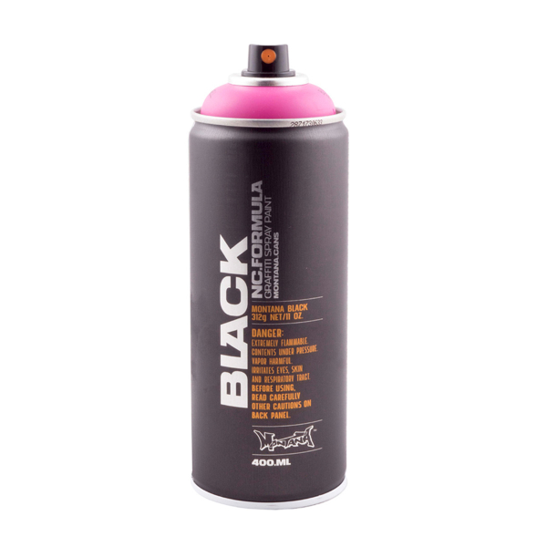 Фарба аерозольна Montana BLK400-3145 Рожевий Панк (Punk Pink) 400мл