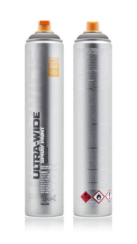 Фарба аерозольна Montana UW750 (ультра широка лінія) Акула (Shark) 750мл