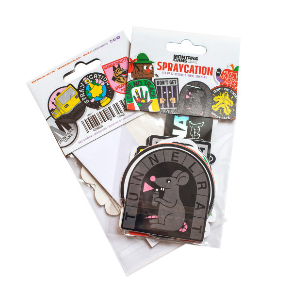 Набір стікерів Montana Spraycation 12шт