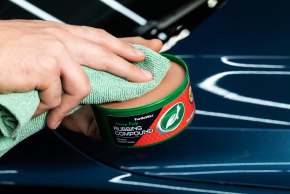 Полірувальна паста абразивна червона Turtle Wax RED RUBBING COMPOUND 300 мл