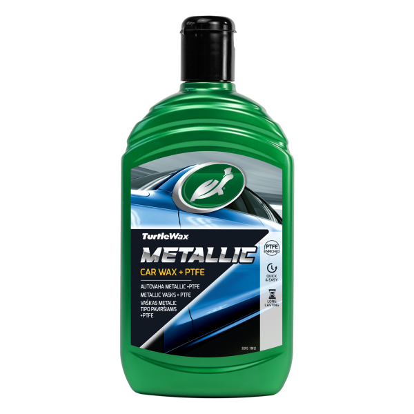 Поліроль з тефлоном для фарби металік Turtle Wax METALLIC PTFE 500 мл