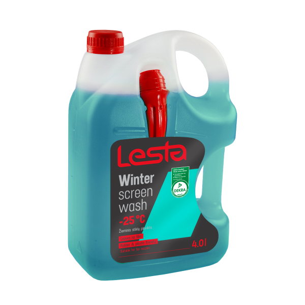 Омивач скла зимовий -25 °С Lesta Winter screen wash 4 л