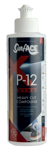 Поліроль P-12 XTRA великозерниста полірувальна паста SURF-ACE 0,25 кг