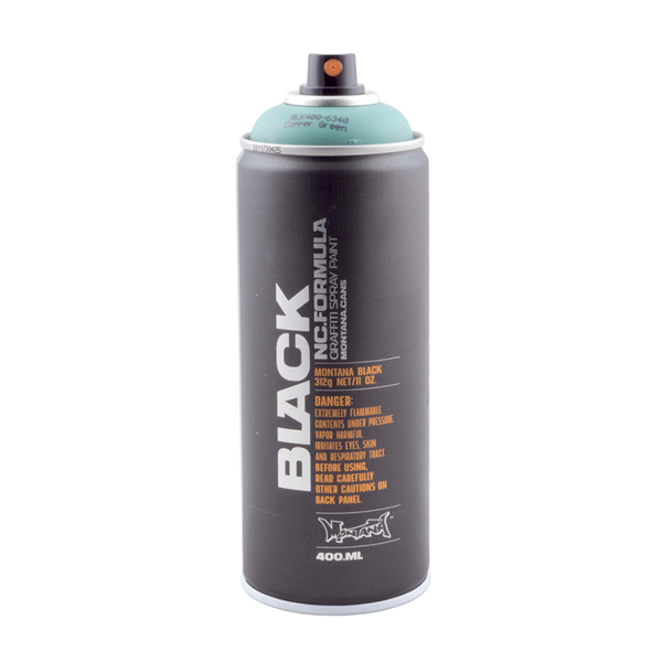 Фарба аерозольна Montana BLK400-6340 Зелена Мідь (Copper Green) 400мл