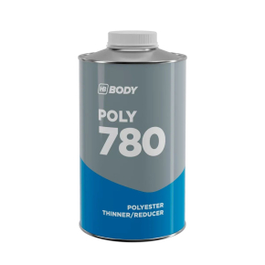 Body 780 Poly Thinner розчинник для рідкої шпаклівки 1л