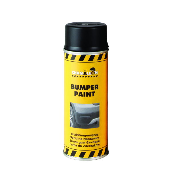 CHAMAELEON 631 Bamper Paint фарба для бампера чорна в аерозолі 400мл