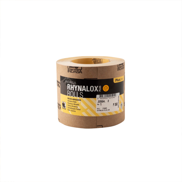Рулон абразивний 115мм/50м зерно Р 60 Plus Line Indasa (рулон 50 м.)