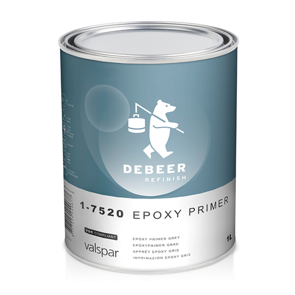 1-7520 Грунт епоксидний сірий DEBEER 1 л
