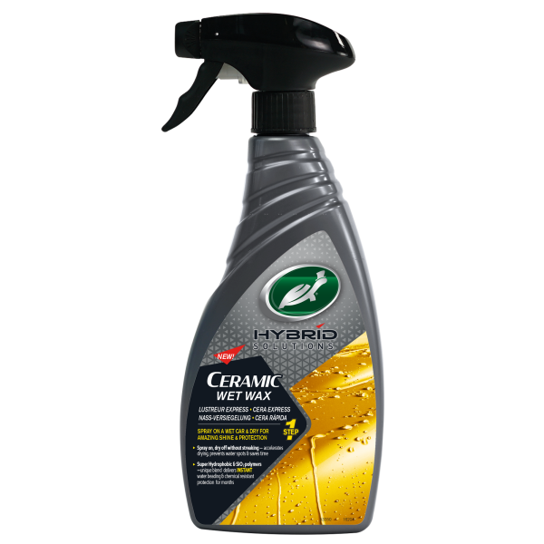 Поліроль для вологого кузова з керамікою Turtle Wax HS Ceramic Wet Wax 500 мл