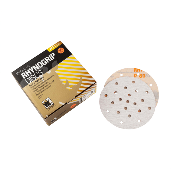 Диск абразивний на 21 отвір 150мм зерно Р 180 HT Line Indasa (пачка - 50шт)