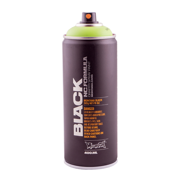 Фарба аерозольна Montana BLK400-6015 Зелений Лимон (Wild Lime) 400мл