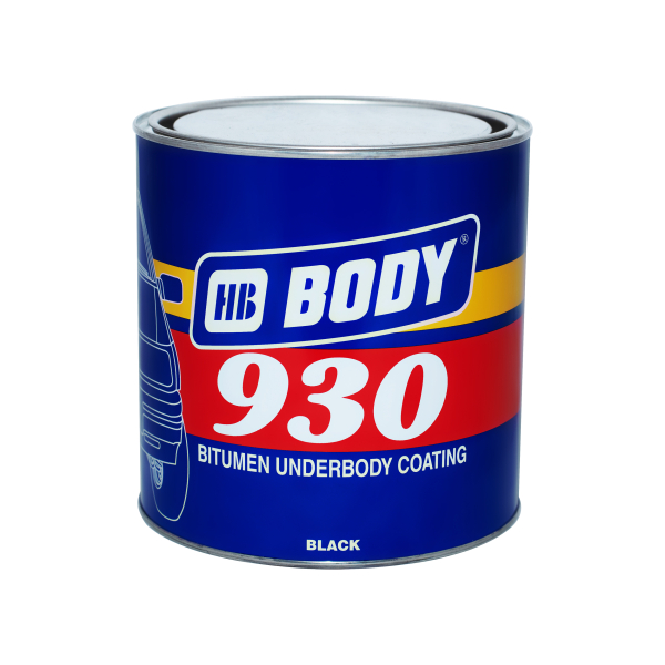 Body 930 антикорозійний препарат для днища чорний 1л
