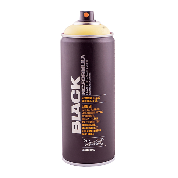 Фарба аерозольна Montana BLK400-TR1010 50% Насичено Жовтий (50% True Yellow) 400мл