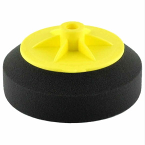 Sotro 091406  Губка полір. M14/D150/H50  чорна-м'яка