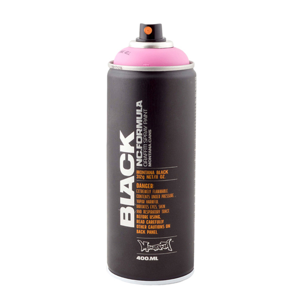 Фарба аерозольна Montana BLK400-P4000 Потужний Рожевий (Power Pink) 400мл