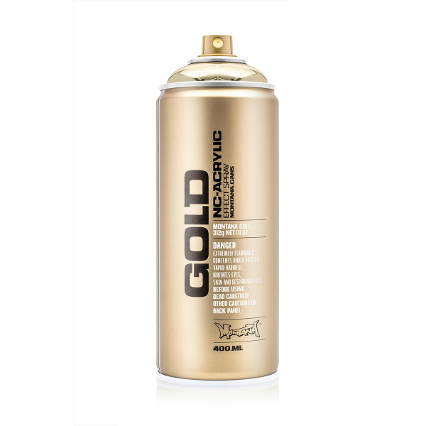 Фарба аерозольна Montana GLD400-M3000 Золотий Хром (Goldchrome) 400мл