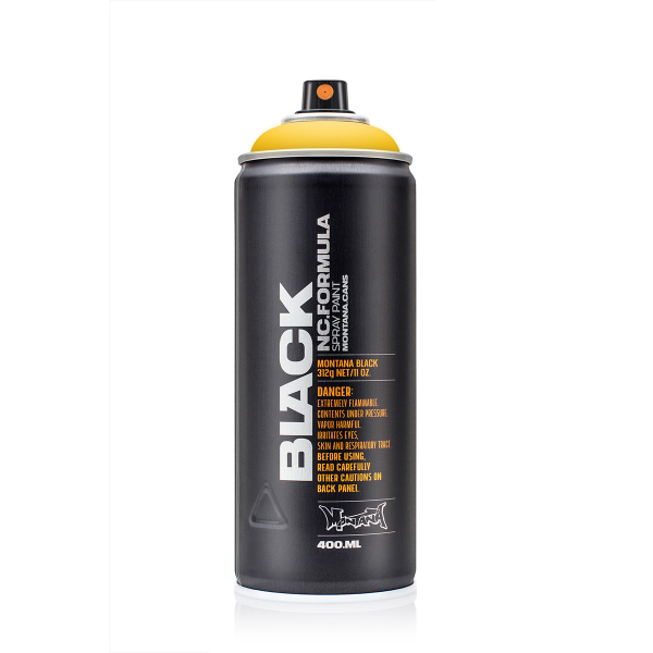 Фарба аерозольна Montana BLK400-1030 Жовтий (Yellow) 400мл