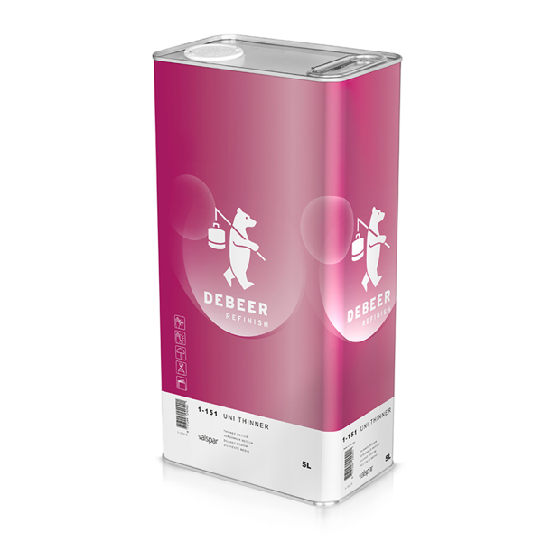 1-151 Uni Розчинник стандартний DEBEER 5 л