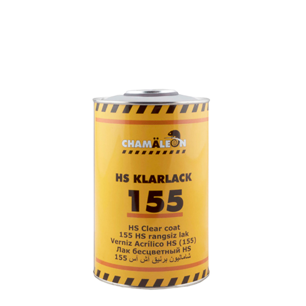 Chamaleon 155 Лак акрил HS 11555/ 1л.  із затвердником 222  0.5 л (Комплект)