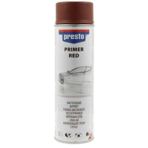 Грунт стандартний акриловий PRESTO червоний 500 мл