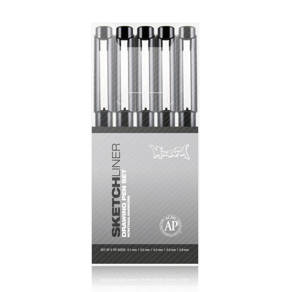 Набір маркерів для ескізів Montana Sketch Liner 5 шт