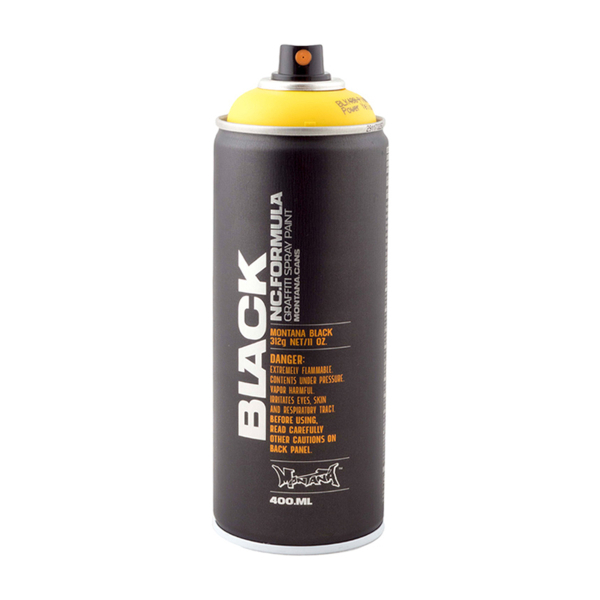 Фарба аерозольна Montana BLK400-P1000 Потужний Жовтий (Power Yellow) 400мл