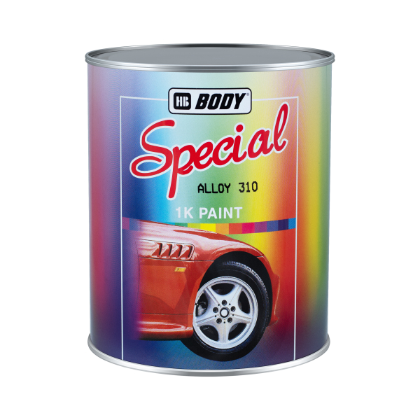 Body Фарба для дисків 310 срібна 1 л