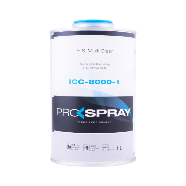 Лак HS 2:1 акриловий прозорий PROSPRAY 1 л