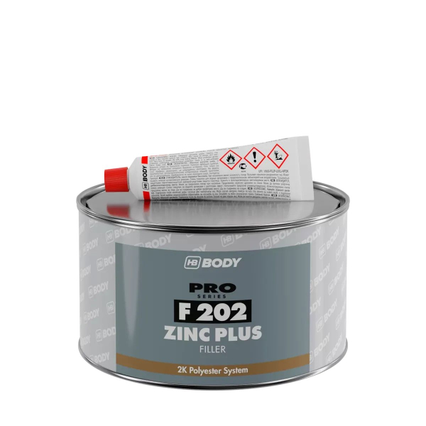 Body F202 Zinc Plus шпатлівка для оцинкованих поверхонь 1,8кг