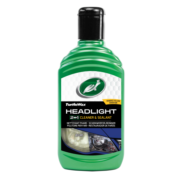 Поліроль-реставратор для фар 2в1 Turtle Wax HEADLIGHT RESTORER 300 мл