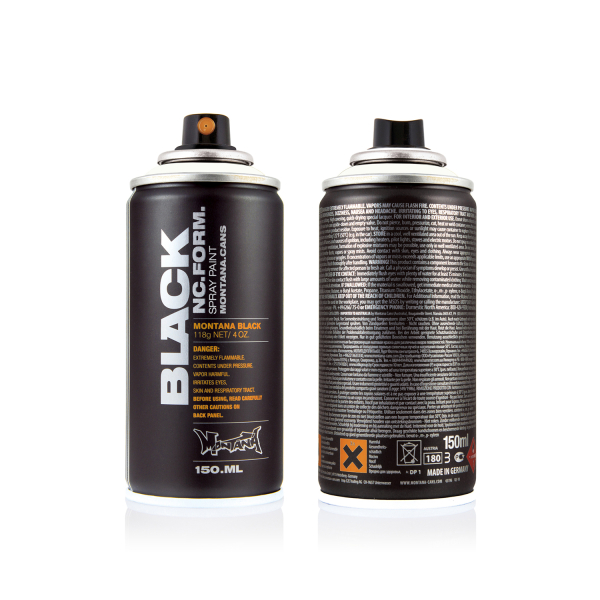Фарба аерозольна Montana BLK150-9105 Білий (White) 150мл