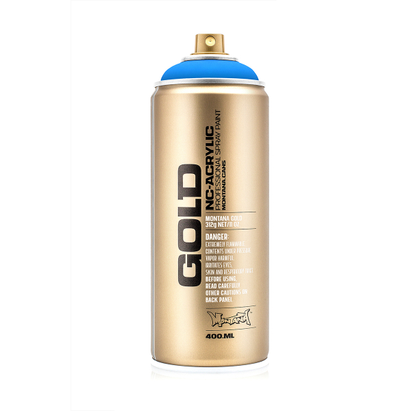 Фарба аерозольна Montana GLD400-F5000 Синій (Flame Blue) 400мл