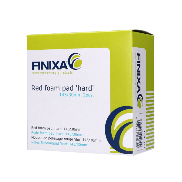 Круг полірувальний червоний 145 мм / 30 мм FINIXA