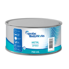 SP 7053 Body Works Metal Шпаклівка з алюмінієвим наповнювачем SPRALAC 0,75 л