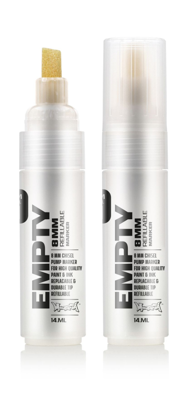 Маркер Montana Chisel Tip 8мм порожній