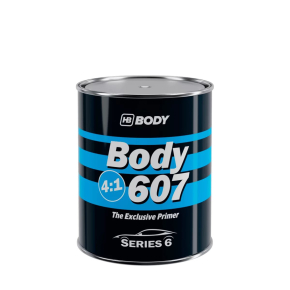Body 607 4:1 UHS Primer Грунт-наповнювач 800мл білий + Body 625 затвердник до грунта 634, 607 0,2л