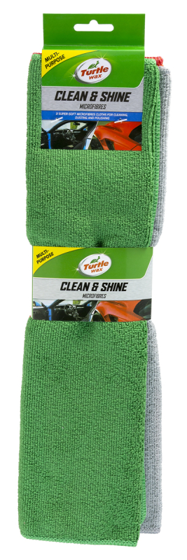 Набір мікрофібрових рушників 400х400 (3шт) Turtle Wax 1шт