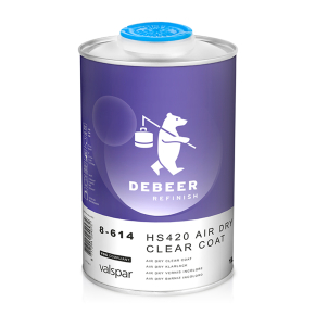 8-614 HS420 Лак прозорий повітряного сушіння DEBEER 1 л