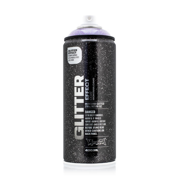 Лак аерозольний Montana з ефектом блиску Аметист (Glitter Amethyst) 400мл