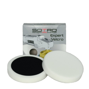Sotro 091502 Губка полір. D150/H25  біла - тверда
