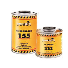Chamaleon 155 Лак акрил HS 11555/ 1л.  із затвердником 222  0.5 л (Комплект)